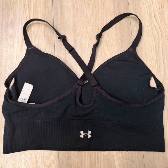 Under Armour Vanish Seamless Low Sports Bra Women’s Large Bralette Athleisure - Picture 2 of 6